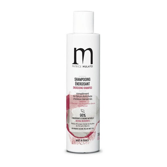 Shampooing énergisant cheveux clairsemés