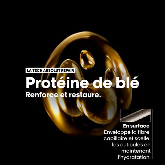 Huile 10 en 1 pour cheveux normaux &agrave; sensibilis&eacute;s Absolut Repair 30 ml