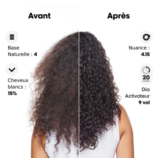 Coloration ton sur ton Dia Color 9.82 blond tr&egrave;s clair moka iris&eacute;