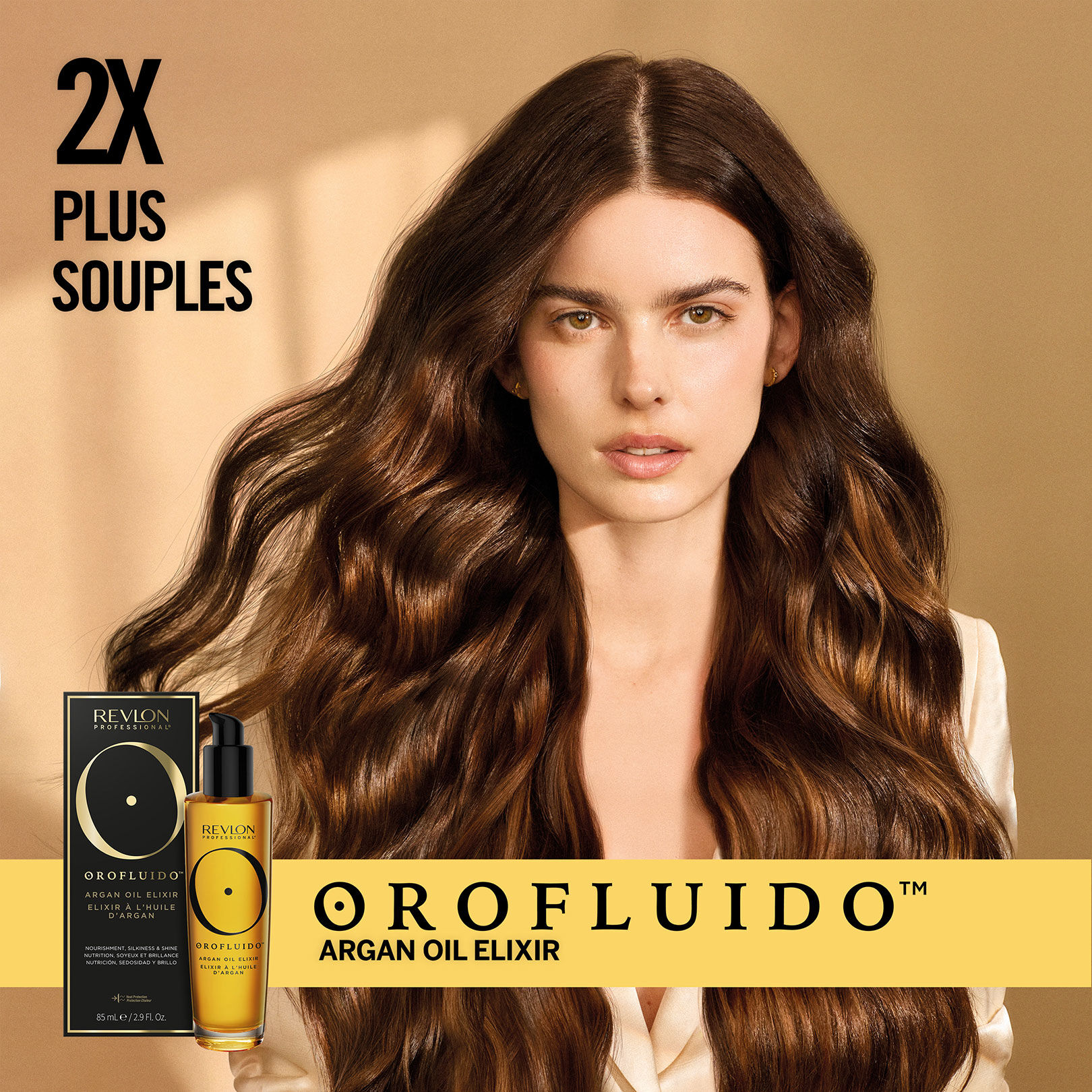 &Eacute;lixir &agrave; l'huile d'argan Orofluido 30 ml