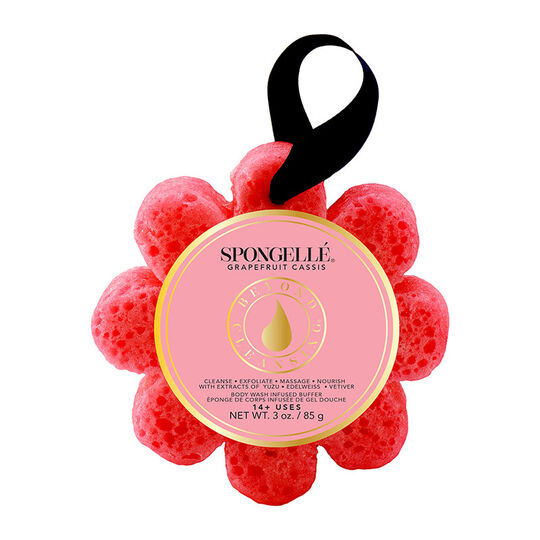 Éponge de bain infusée pamplemousse cassis