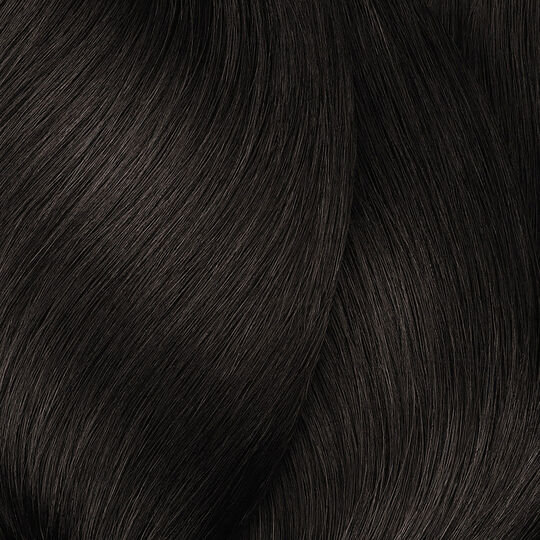 Coloration cr&egrave;me de beaut&eacute; Majirel 4.15 ch&acirc;tain cendr&eacute; acajou