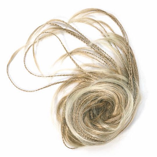 Chouchou cheveux tressé