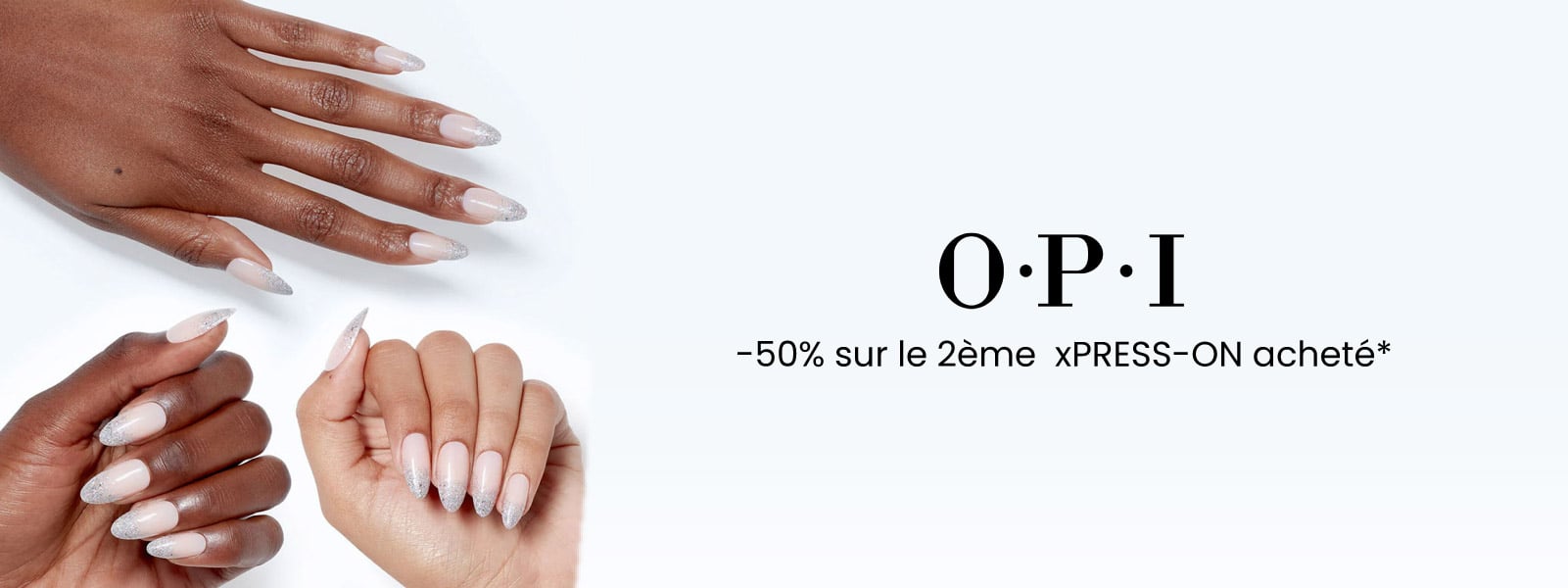 Profitez de -50% sur le deuxième pack xPRESS-ON acheté*