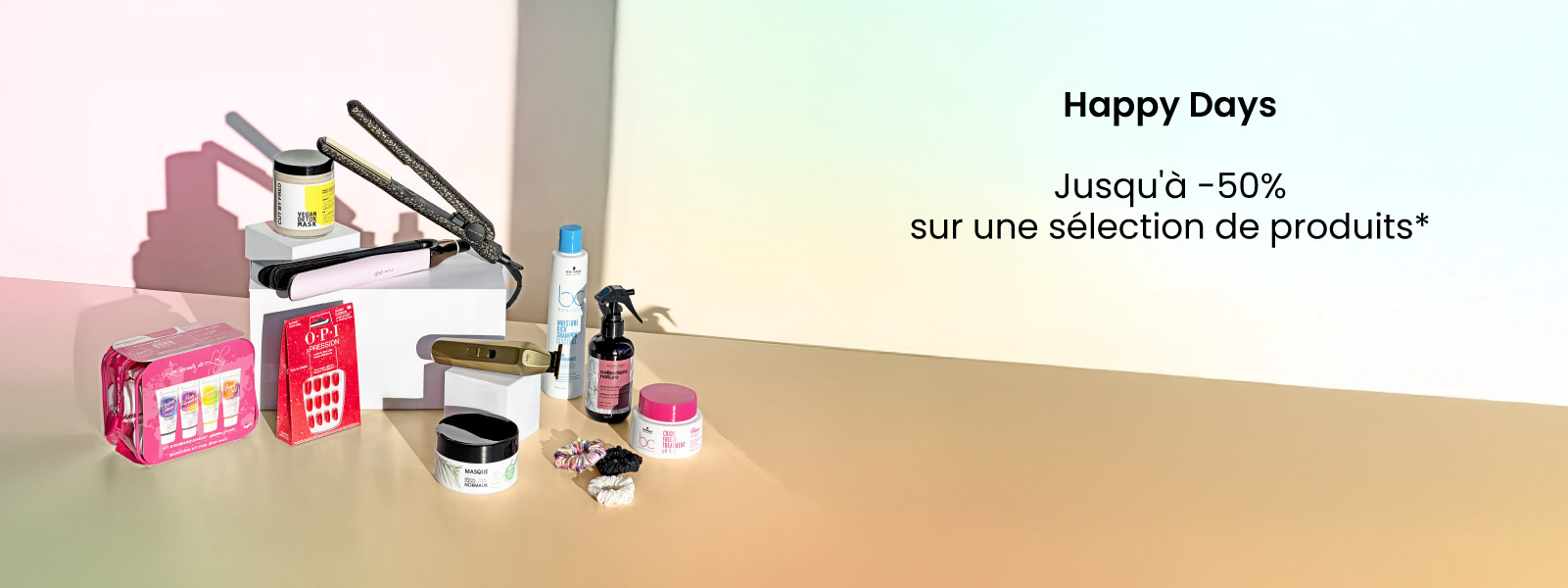 Happy Days : Jusqu'à -50% sur une sélection de produits*