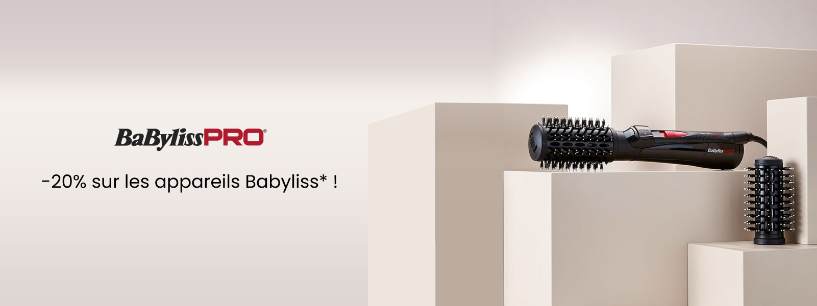 -20% sur les appareils Babyliss* !