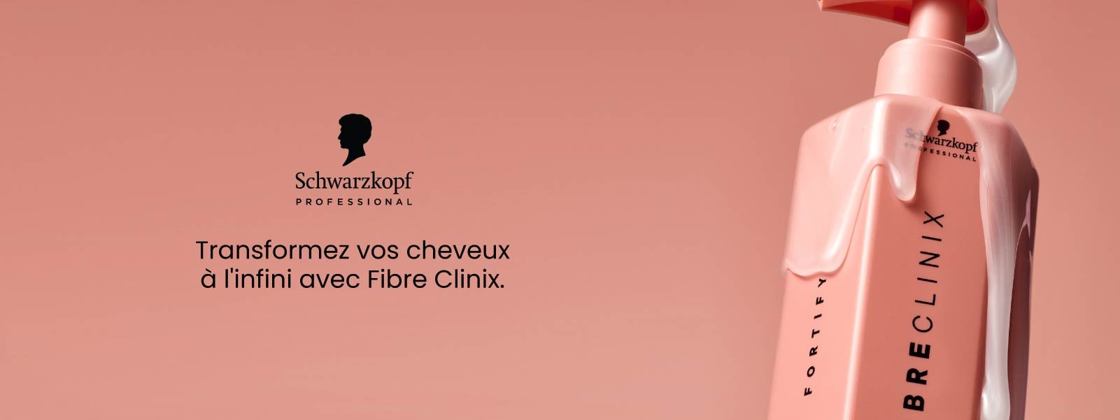 Découvrez la technologie de réparation des liaisons Fibre Clinix de Schwarzkopf Professional.