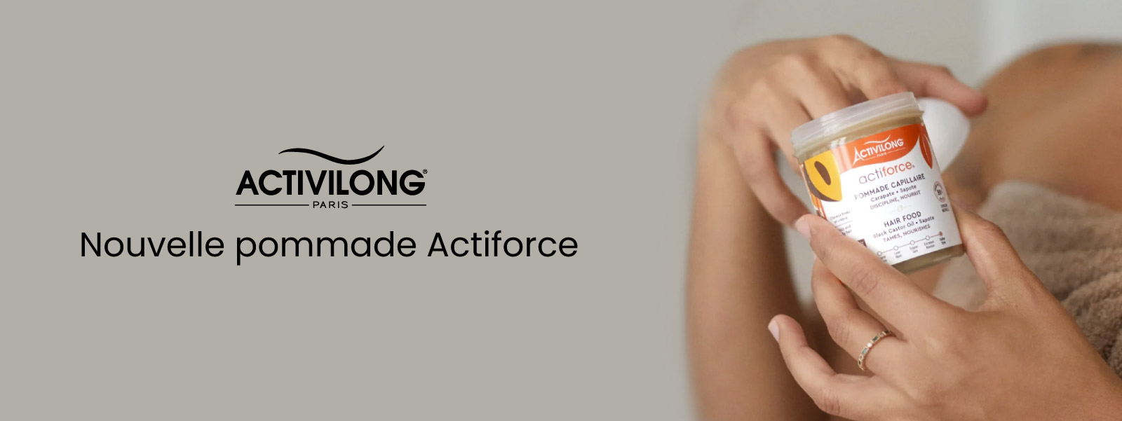 Découvrez la nouvelle pommade Actiforce d'Activilong à La Boutique du Coiffeur ! Découvrez la nouvelle pommade Actiforce d'Activilong à La Boutique du Coiffeur !